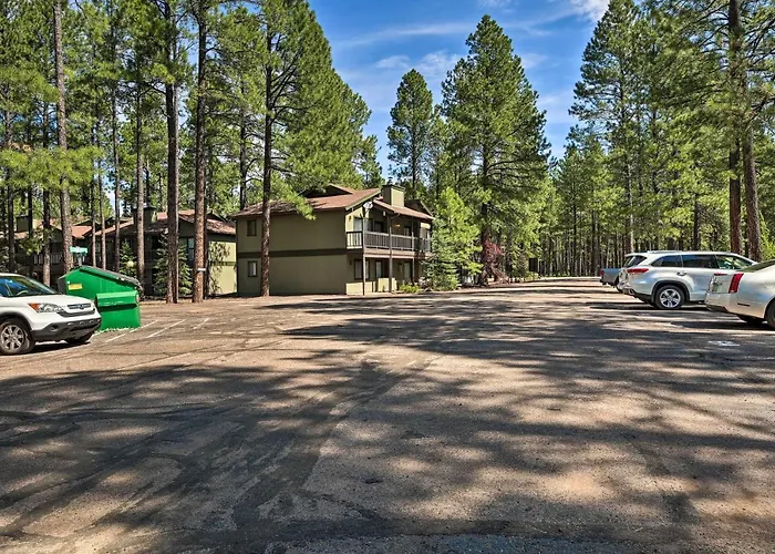 Patio & Fireplace: Country Club Pinetop Condo! Indian Pine